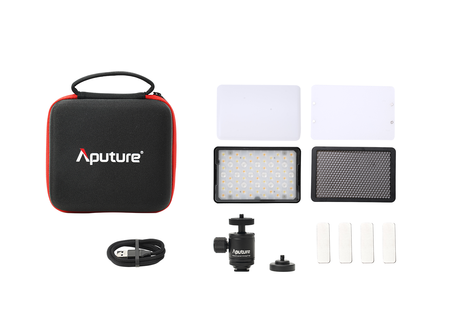 Aputure MC Pro ミニ RGB LED ビデオライト Aputure、防塵防滴のオールアルミ製ミニLEDパネルライト「MC Pro